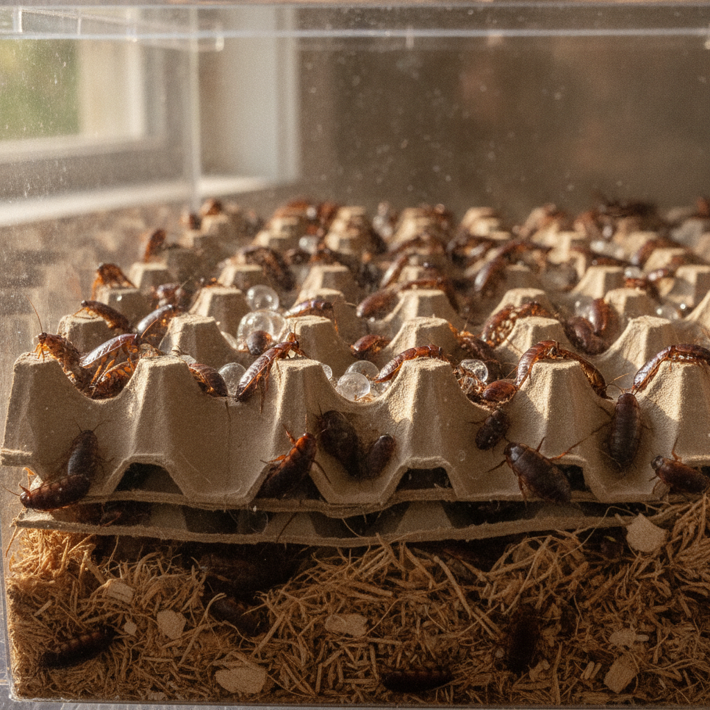 landscape image of Live Dubia Roaches