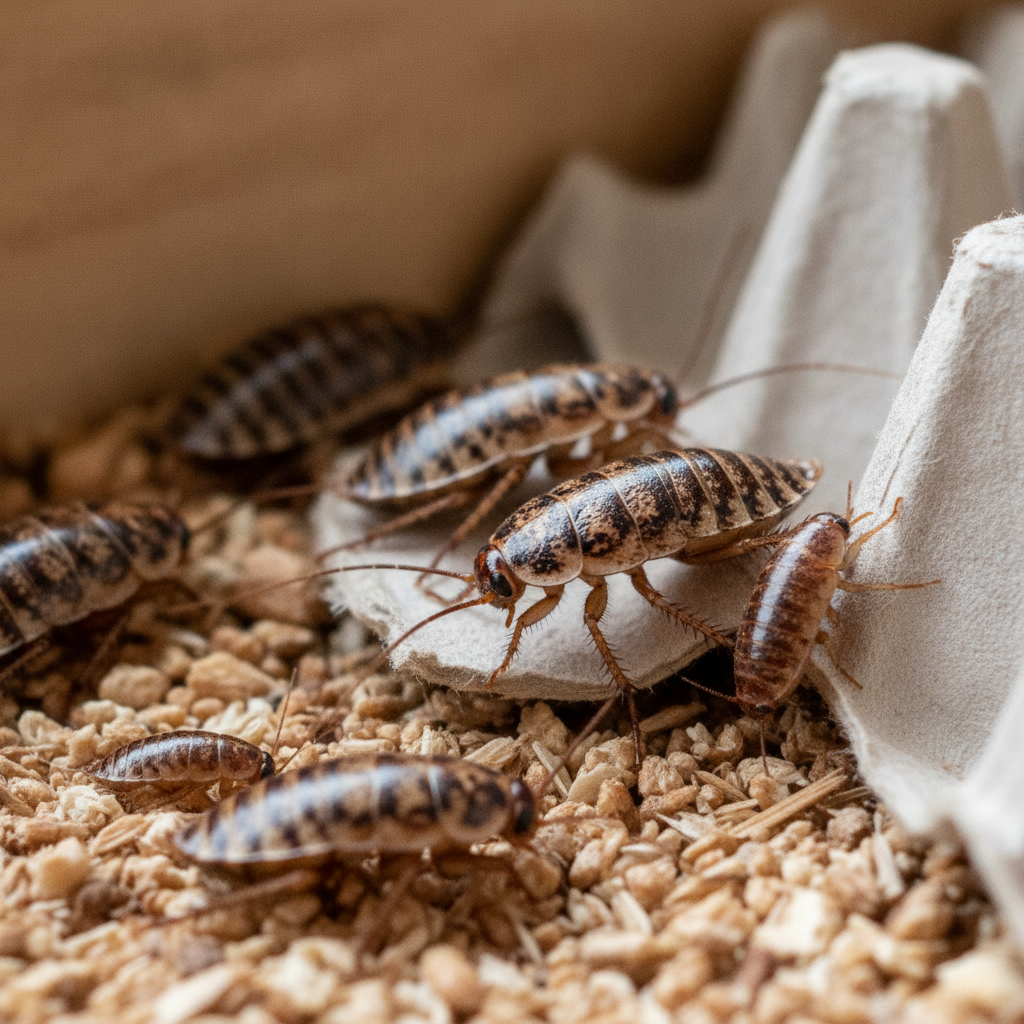 close image of Live Dubia Roaches